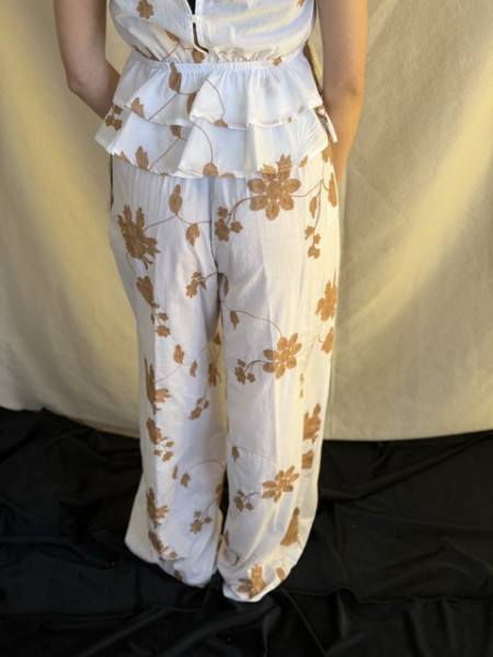 PANTALONI RICAMATO EUFORIA