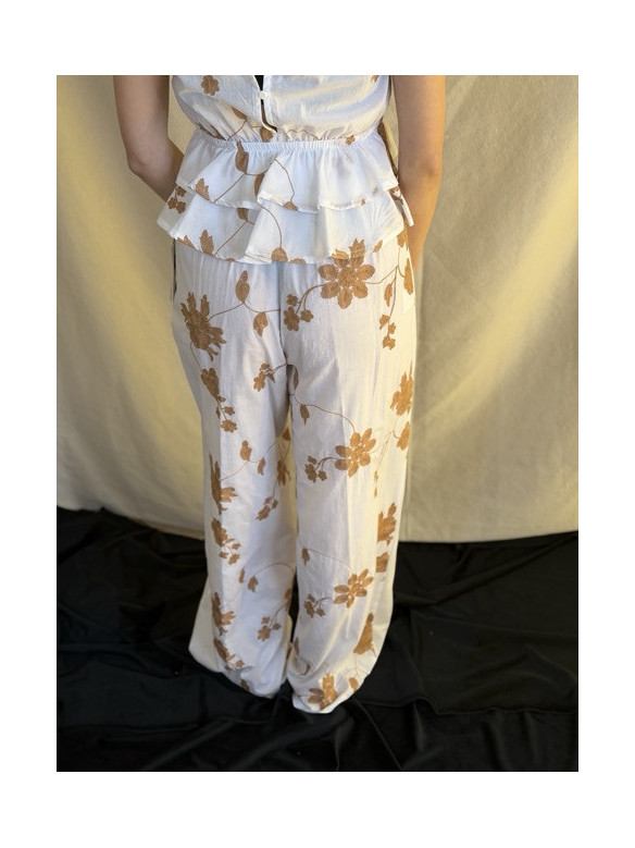 PANTALONI RICAMATO EUFORIA