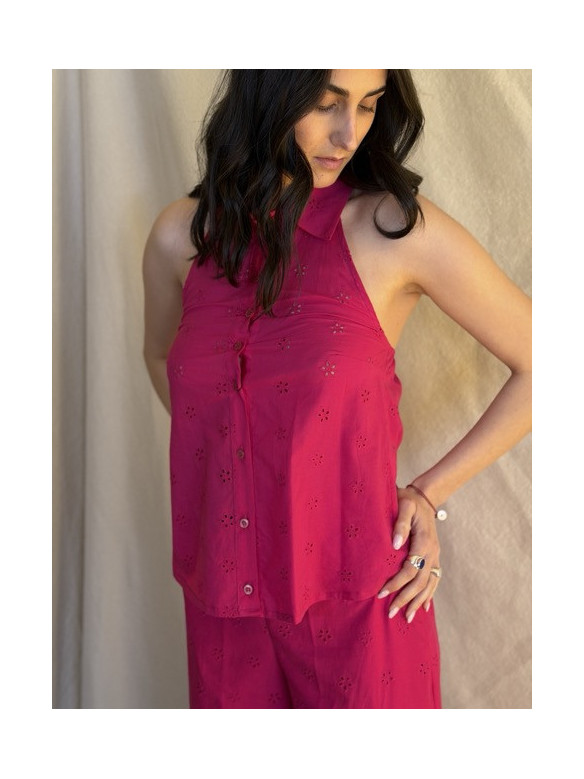 CAMICIA SANGALLO SCOLLO SCHIENA EUFORIA