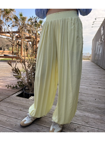PANTALONI JOGGER PIZZO LUMINA