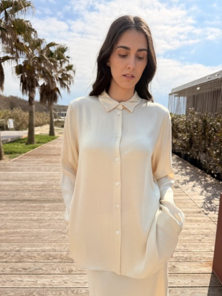 CAMICIA SATIN LUMINA