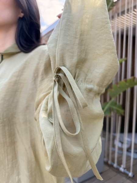 CAMICIA MANICA FIOCCO LUMINA