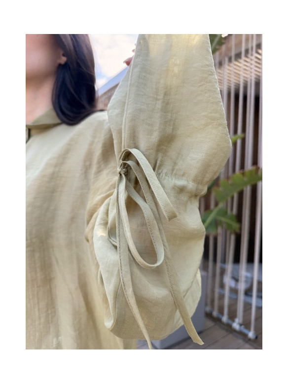 CAMICIA MANICA FIOCCO LUMINA