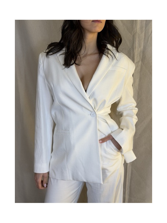 BLAZER DOPPIO PETTO 1 BOTTONE COTONE LUMINA