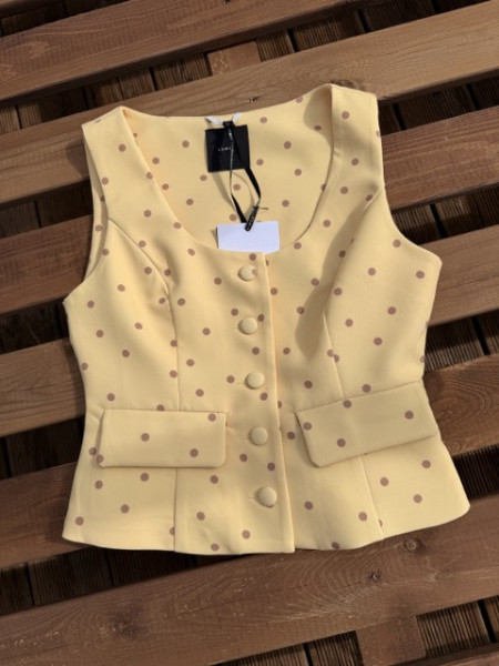 GILET POIS LUMINA