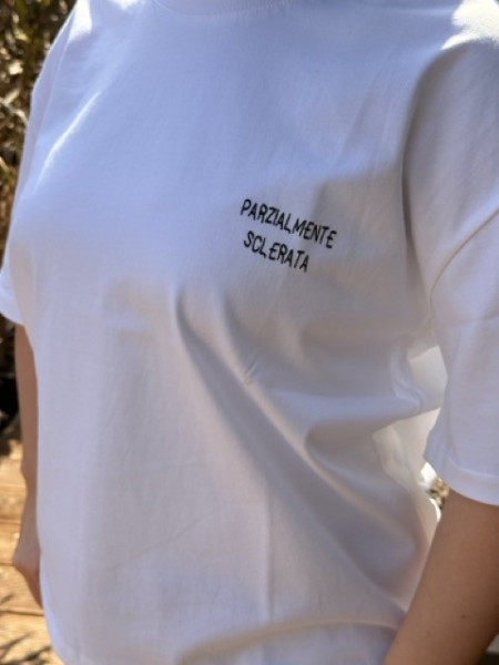 TSHIRT PARZIALMENTE SCLERATA LUMINA