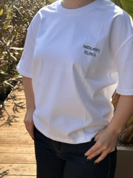 TSHIRT PARZIALMENTE SCLERATA LUMINA