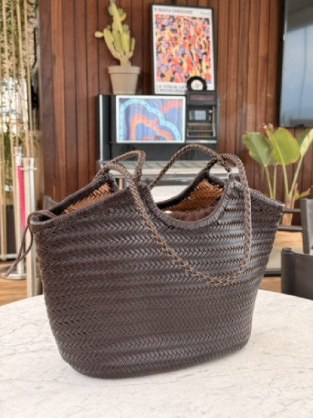 BORSA SHOPPING INTRECCIATA 