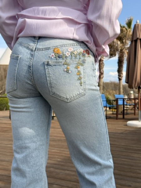 JEANS FIORI TASCA MELLY