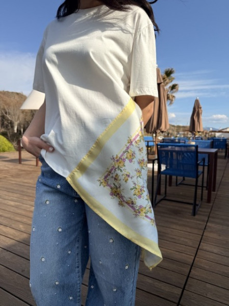 TSHIRT FOULARD LUMINA
