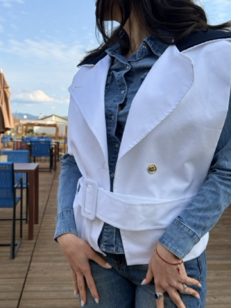 GILET BICOLOR LUMINA