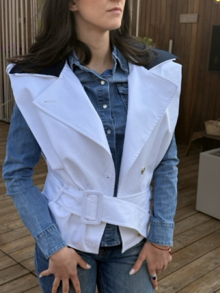 GILET BICOLOR LUMINA