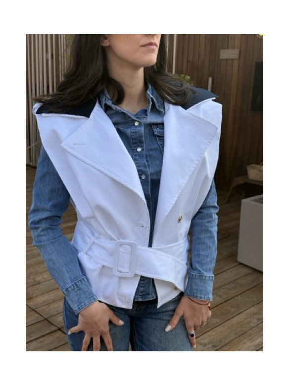 GILET BICOLOR LUMINA