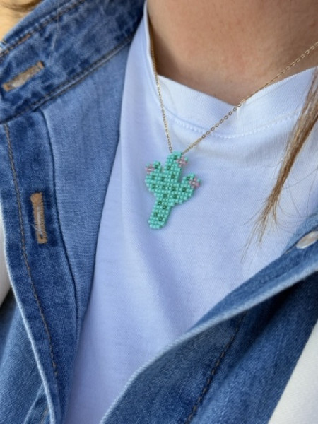 COLLANA CACTUS 3 FILI