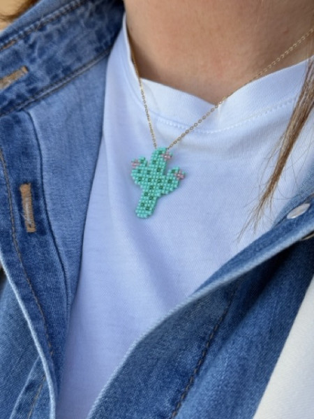 COLLANA CACTUS 3 FILI