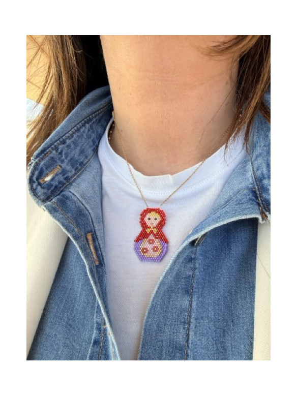 COLLANA MATRIOSKA 3 FILI