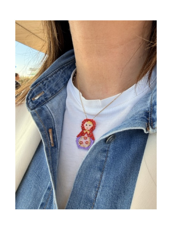 COLLANA MATRIOSKA 3 FILI