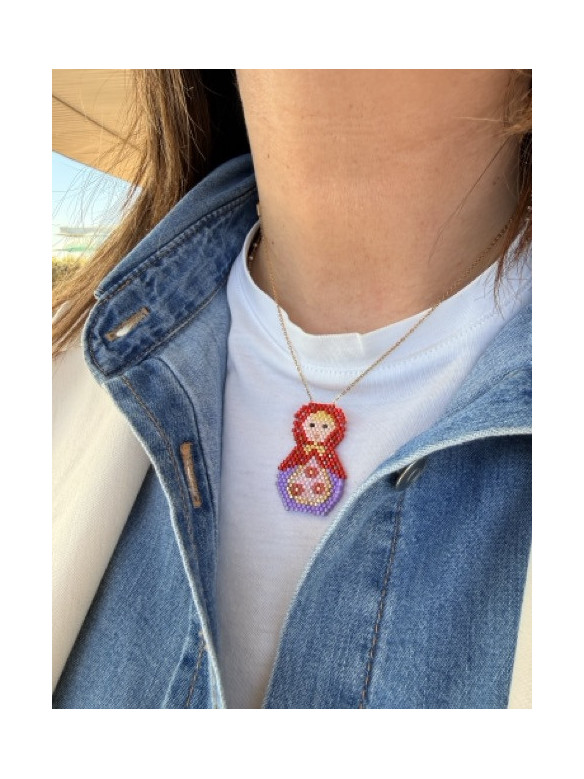 COLLANA MATRIOSKA 3 FILI