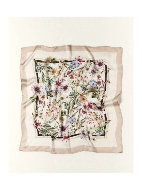 FOULARD FIORI GRANDI LUMINA