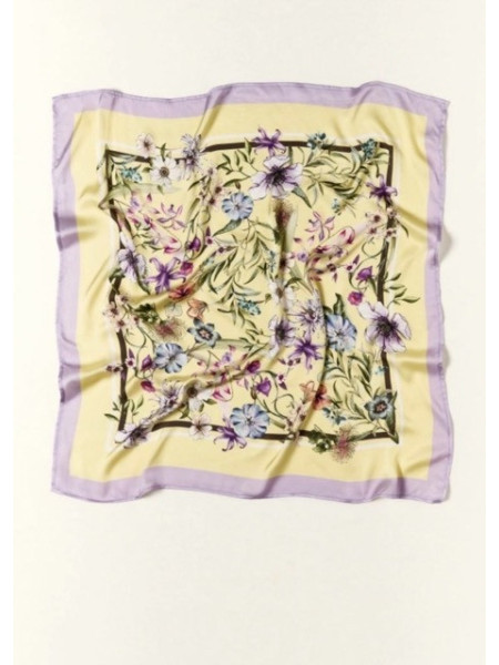 FOULARD FIORI GRANDI LUMINA