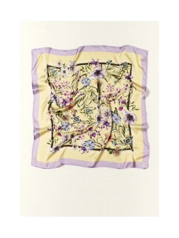 FOULARD FIORI GRANDI LUMINA