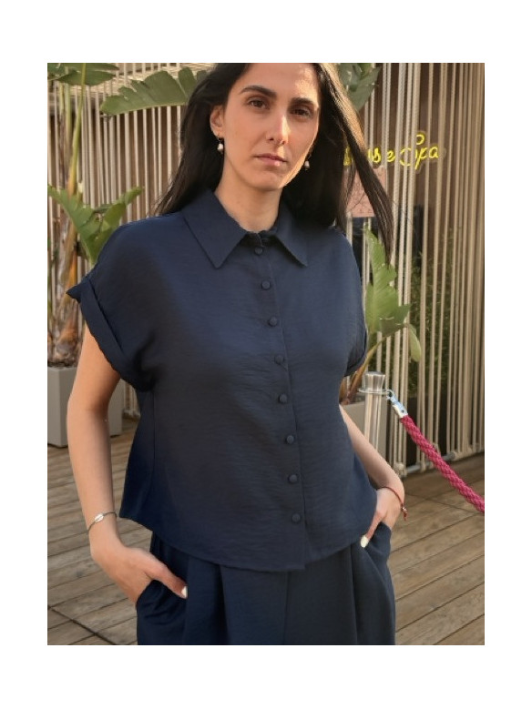CAMICIA RISVOLTO MANICHE EUFORIA