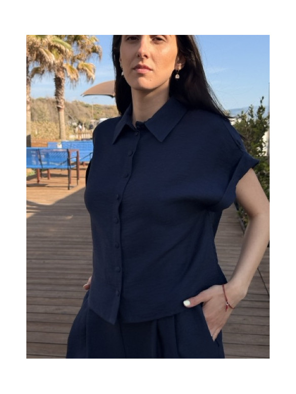 CAMICIA RISVOLTO MANICHE EUFORIA