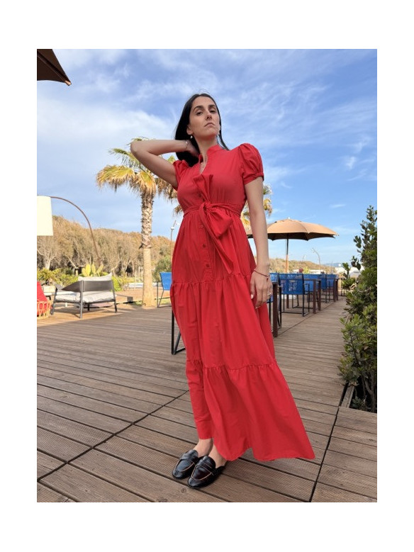 ABITO MANICHE PALLONCINO LUNGO KAJAL