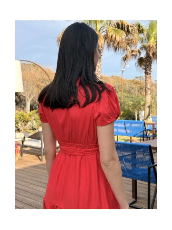 ABITO MANICHE PALLONCINO LUNGO KAJAL