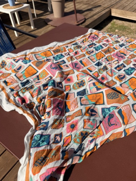 FOULARD CARTOLINE LES BELLES VAGABONDES