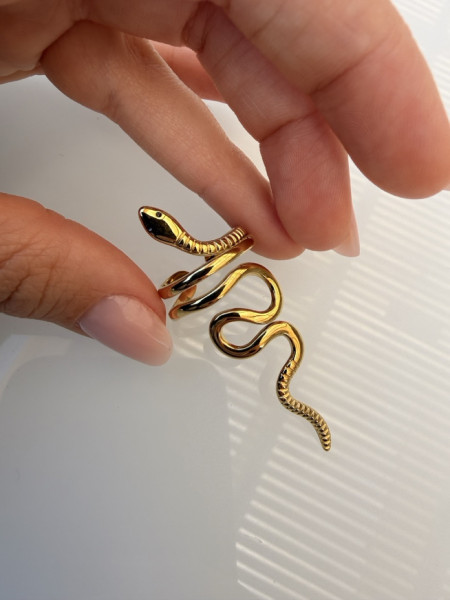 ANELLO SERPENTE VALIOSO