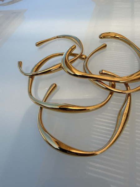 BRACCIALE RIGIDO FORME GEOMETRICHE VALIOSO