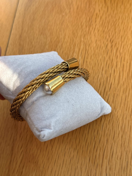 BRACCIALE LACCIO PERLE VALIOSO