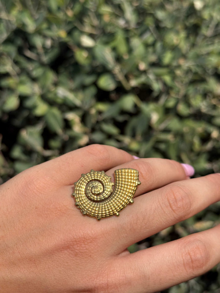 ANELLO CONCHIGLIA VALIOSO 