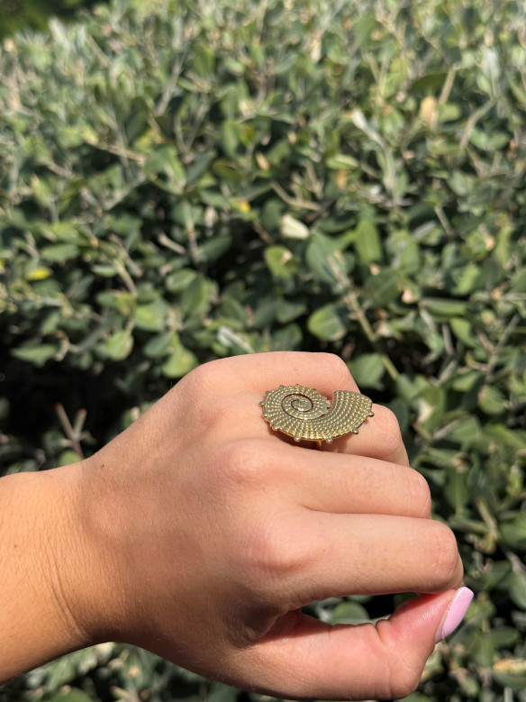 ANELLO CONCHIGLIA VALIOSO 