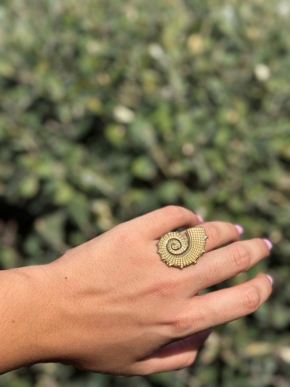 ANELLO CONCHIGLIA VALIOSO 