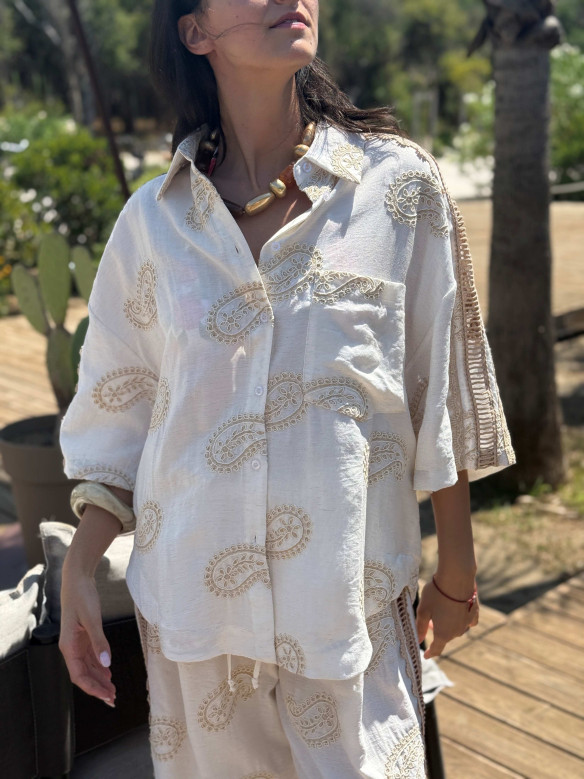 CAMICIA PAISLEY LUMINA
