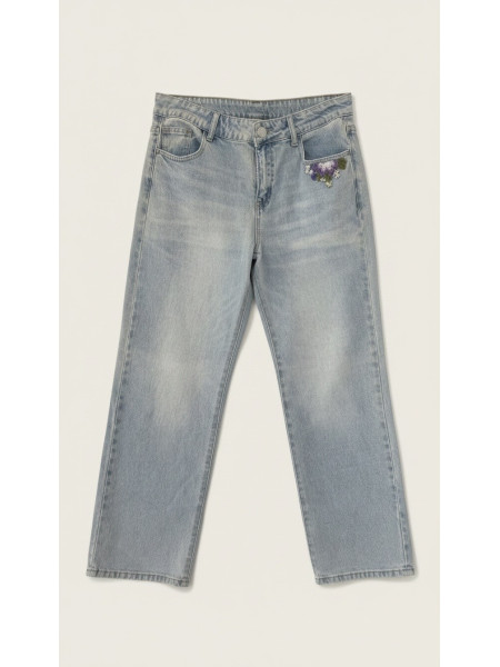 JEANS FIORI TASCA GLICINE MELLY