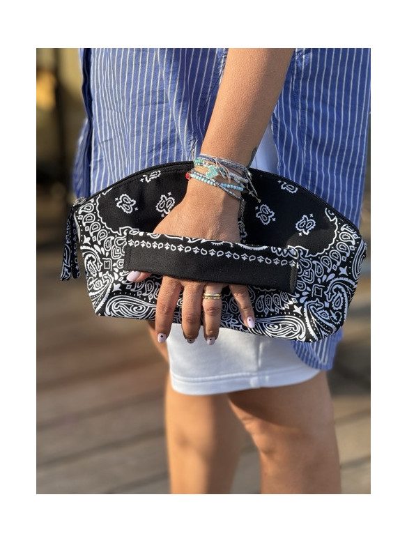 BORSA POCHETTE IMBANDITA