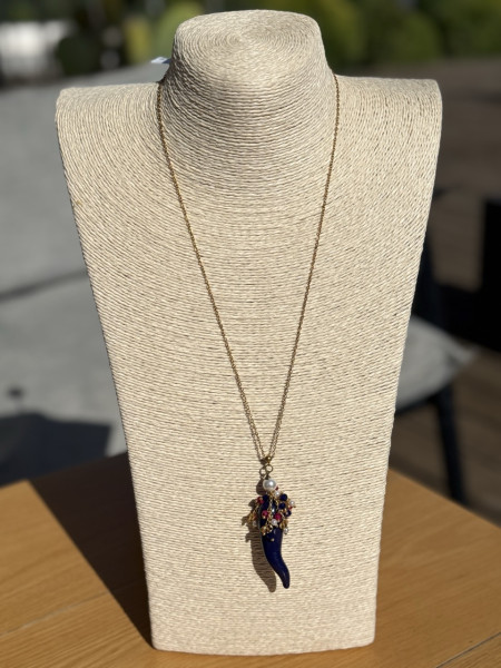 COLLANA CORNO CERAMICA CONFUORTO