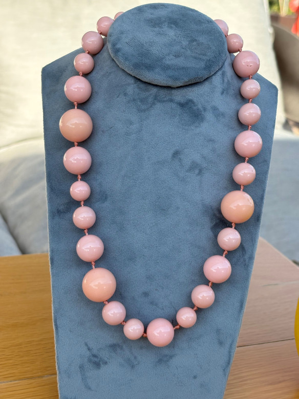 COLLANA PASTA CONCHIGLIA ROSA CONFUORTO