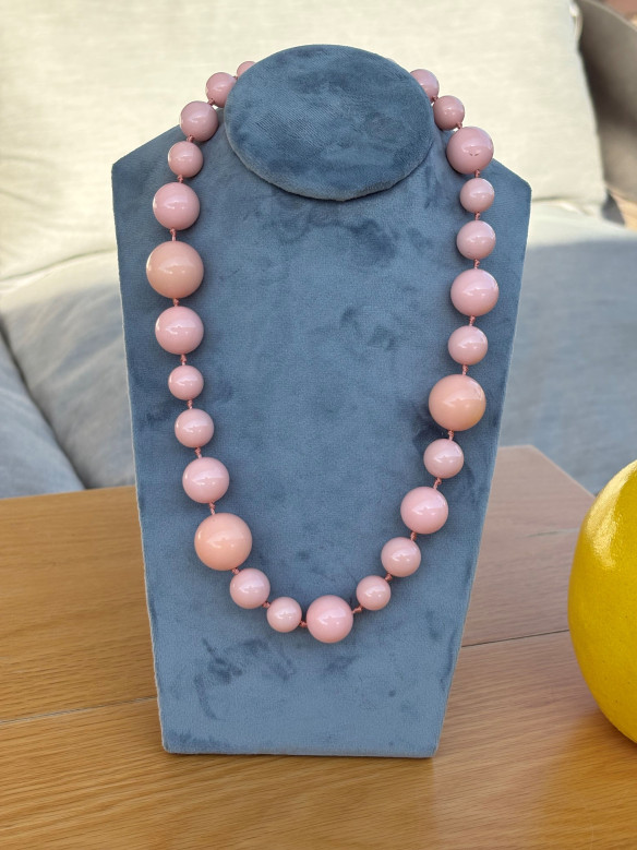 COLLANA PASTA CONCHIGLIA ROSA CONFUORTO