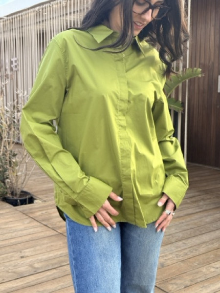 CAMICIA PATTINA BOTTONI LUMINA
