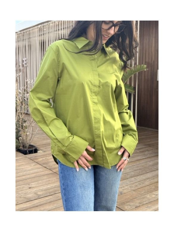 CAMICIA PATTINA BOTTONI LUMINA