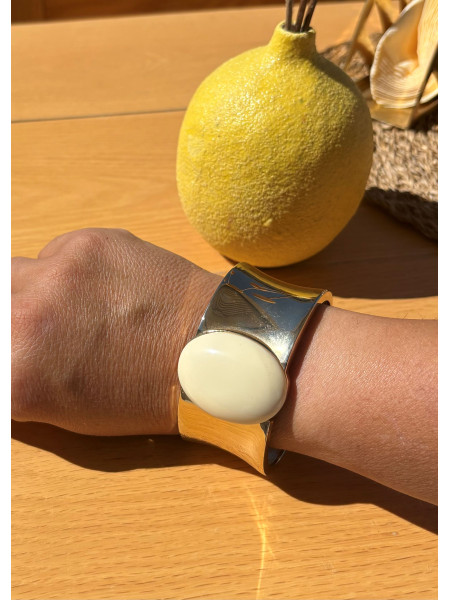 BRACCIALE RIGIDO PIETRA VALIOSO