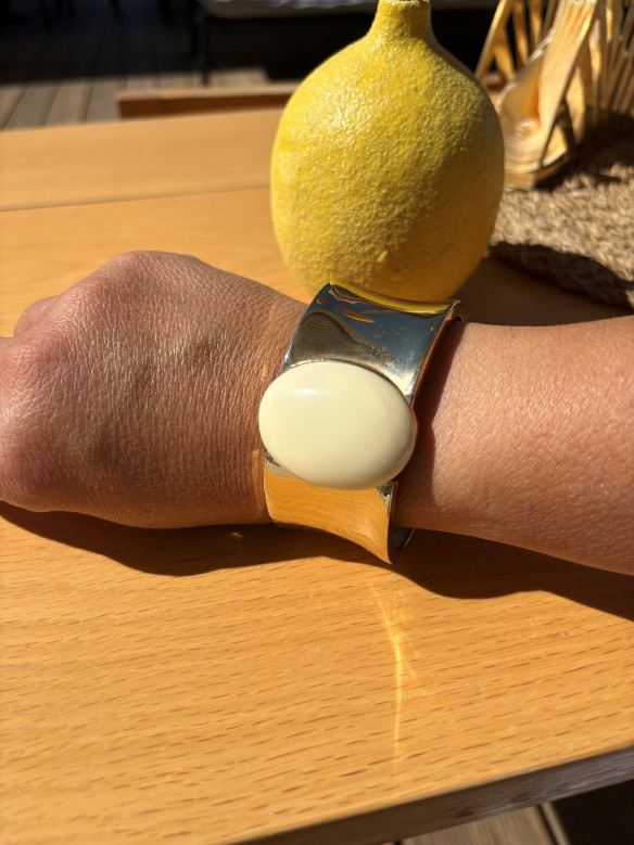 BRACCIALE RIGIDO PIETRA VALIOSO