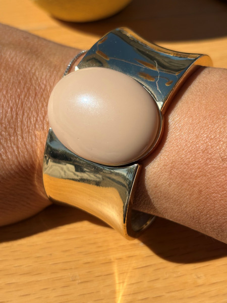 BRACCIALE RIGIDO PIETRA VALIOSO