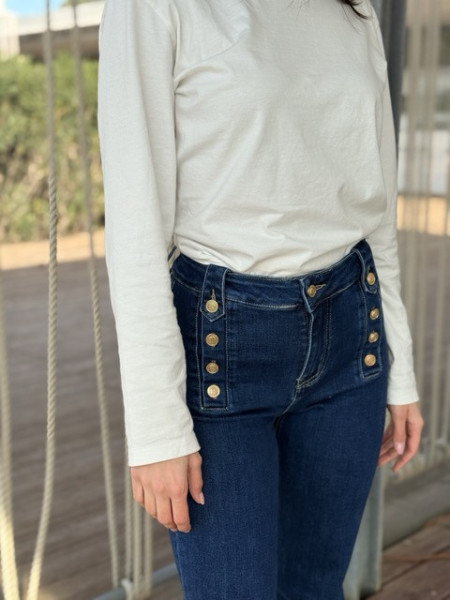 JEANS BOTTONI ORO VUELLES