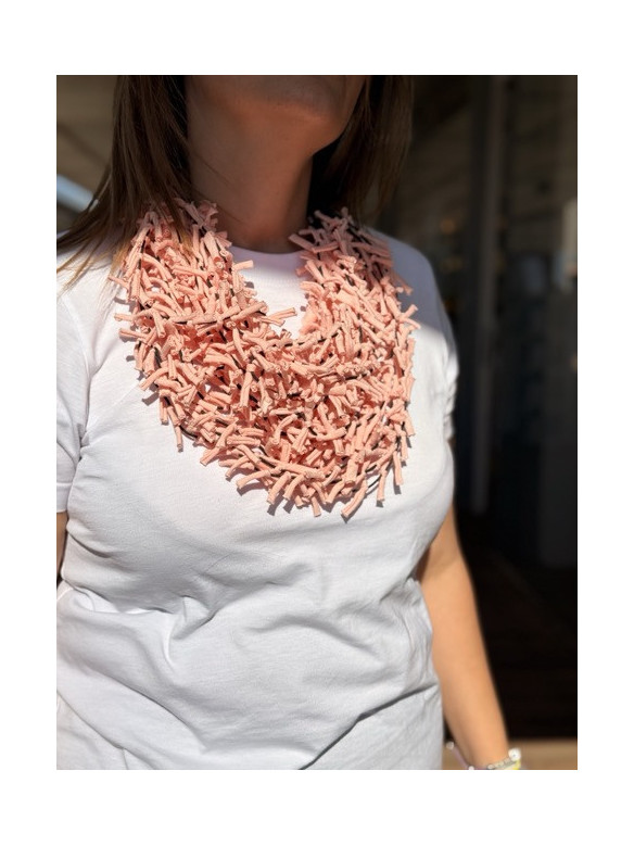 COLLANA IN TESSUTO BIJONDO