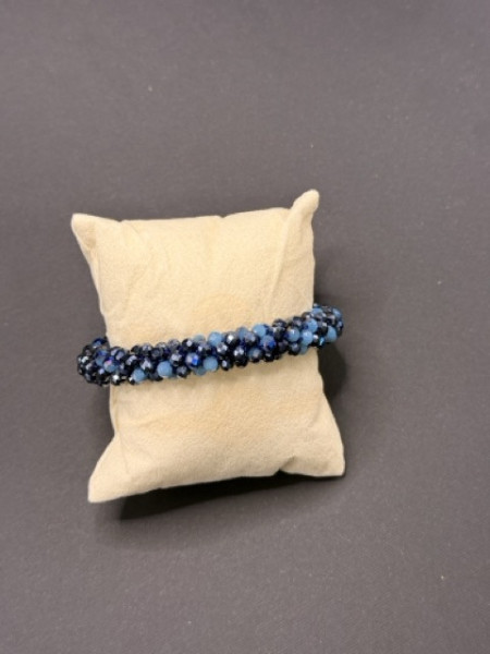 BRACCIALE ELASTICO CRISTALLI COLORATO VALIOSO
